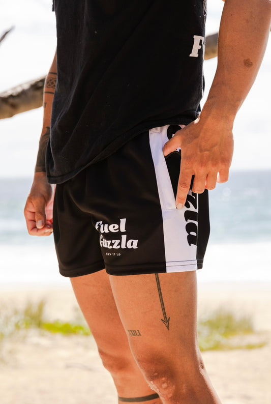 Fuel Guzzla Footy Shorts