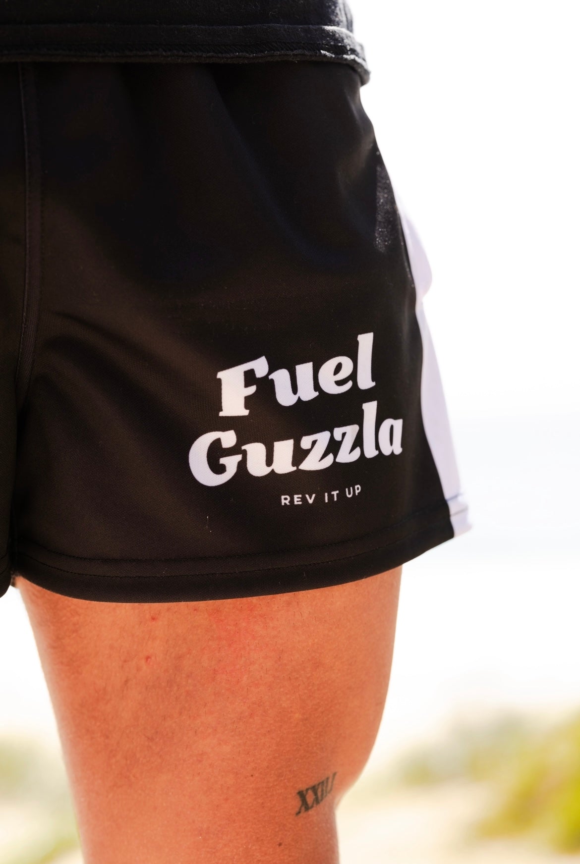 Fuel Guzzla Footy Shorts