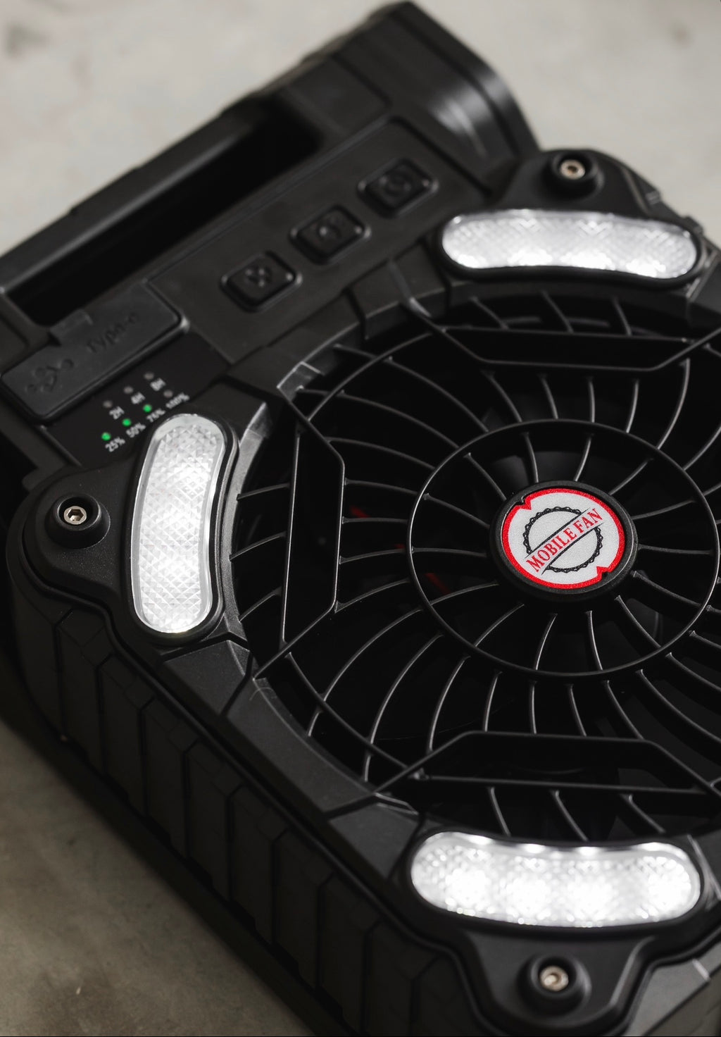 3 in 1 Solar Portable Fan, Light & Power Bank