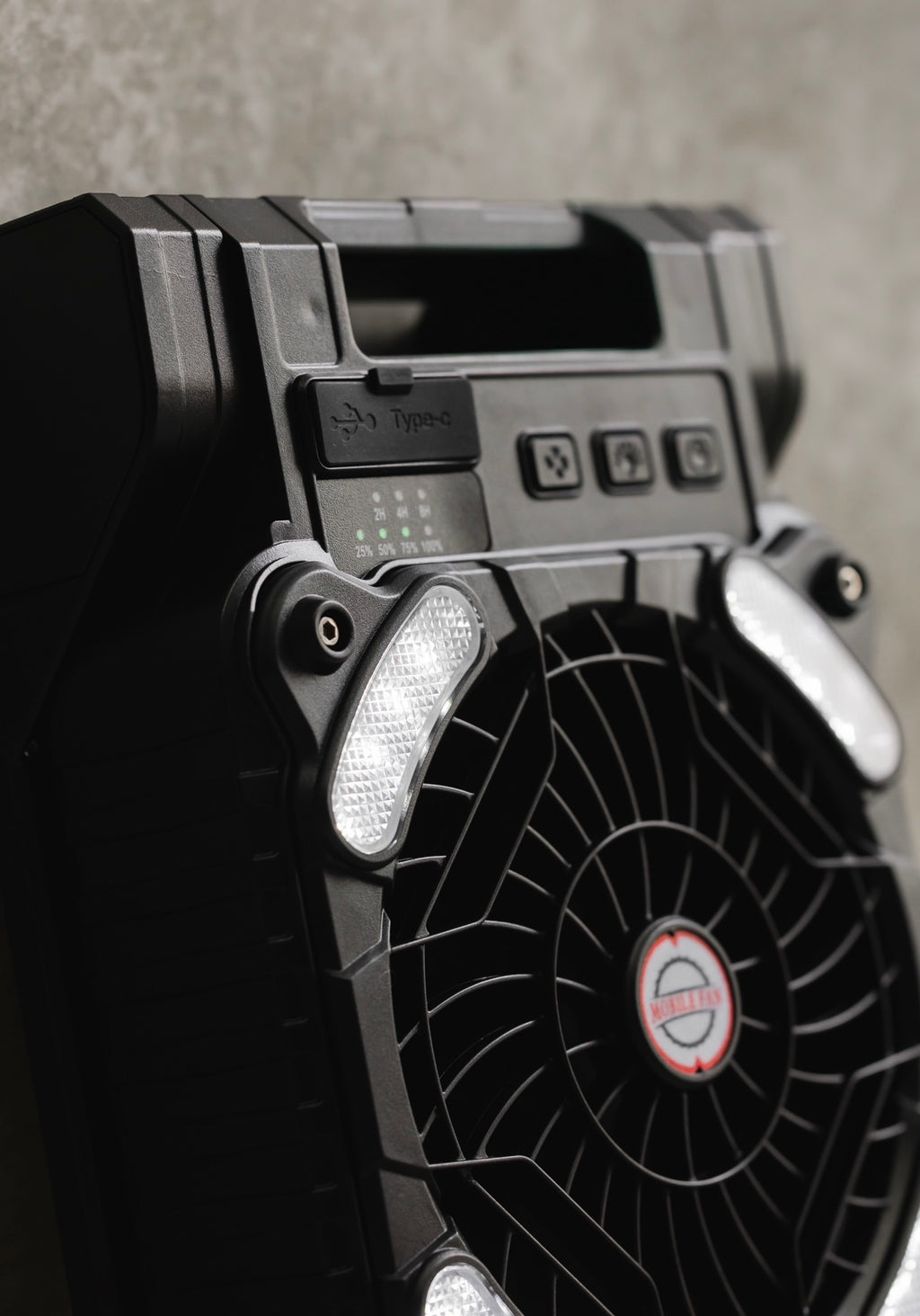 3 in 1 Solar Portable Fan, Light & Power Bank