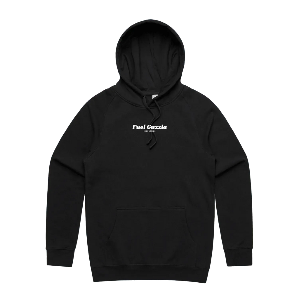 Black front flat lay