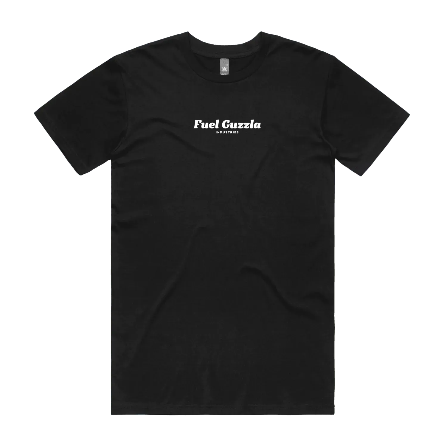 Black front flat lay