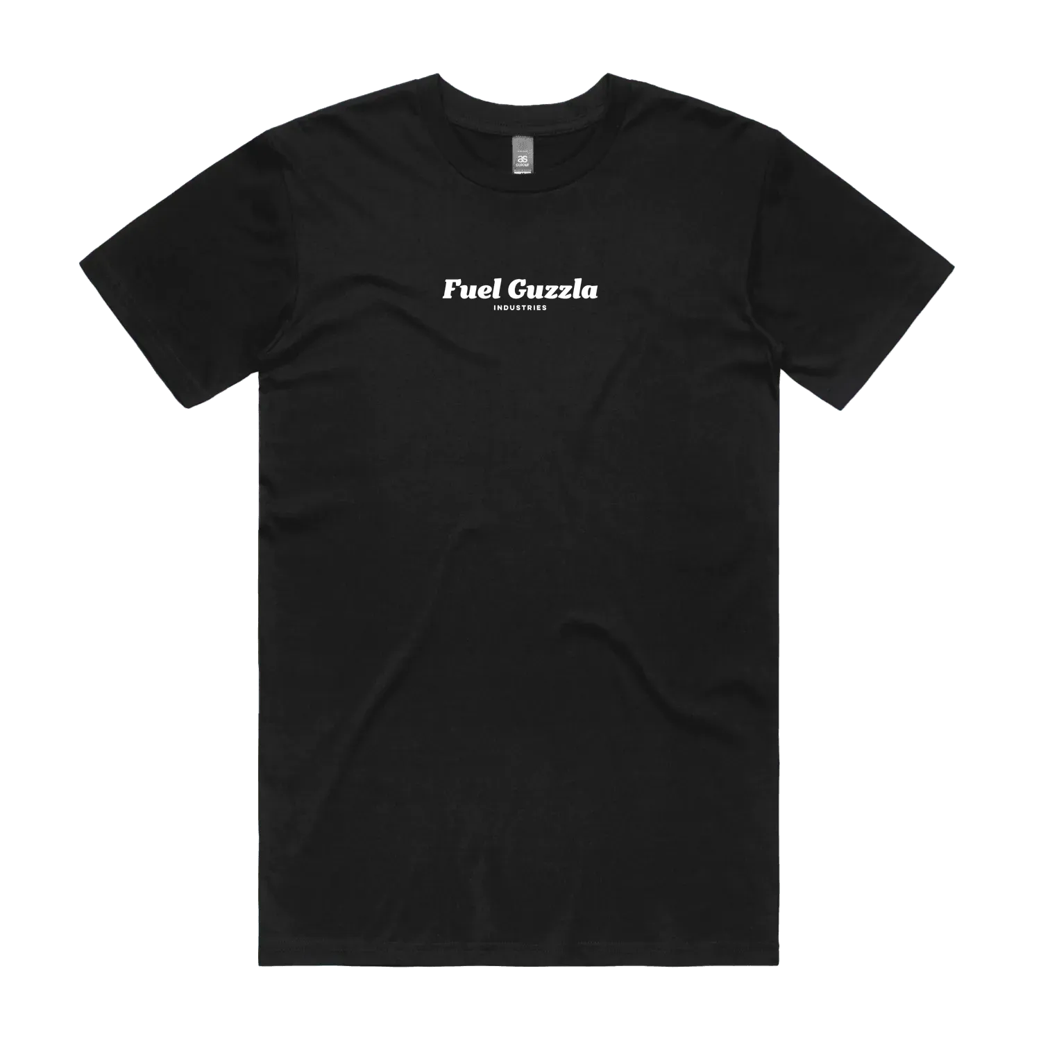 Black front flat lay