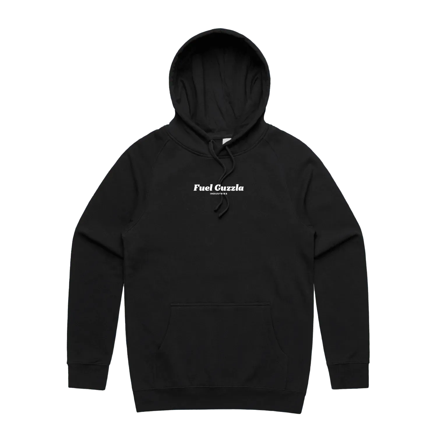 Black front flat lay