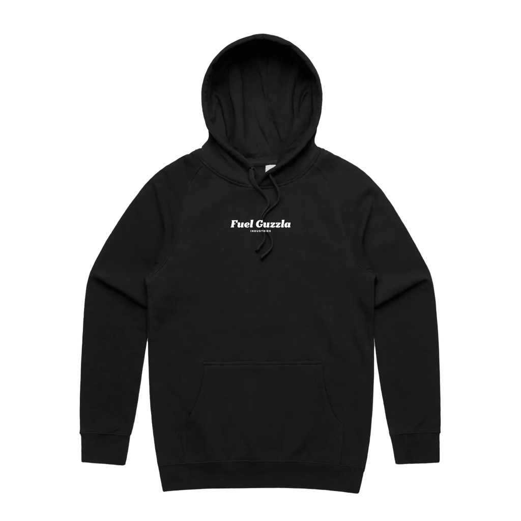 Black front flat lay