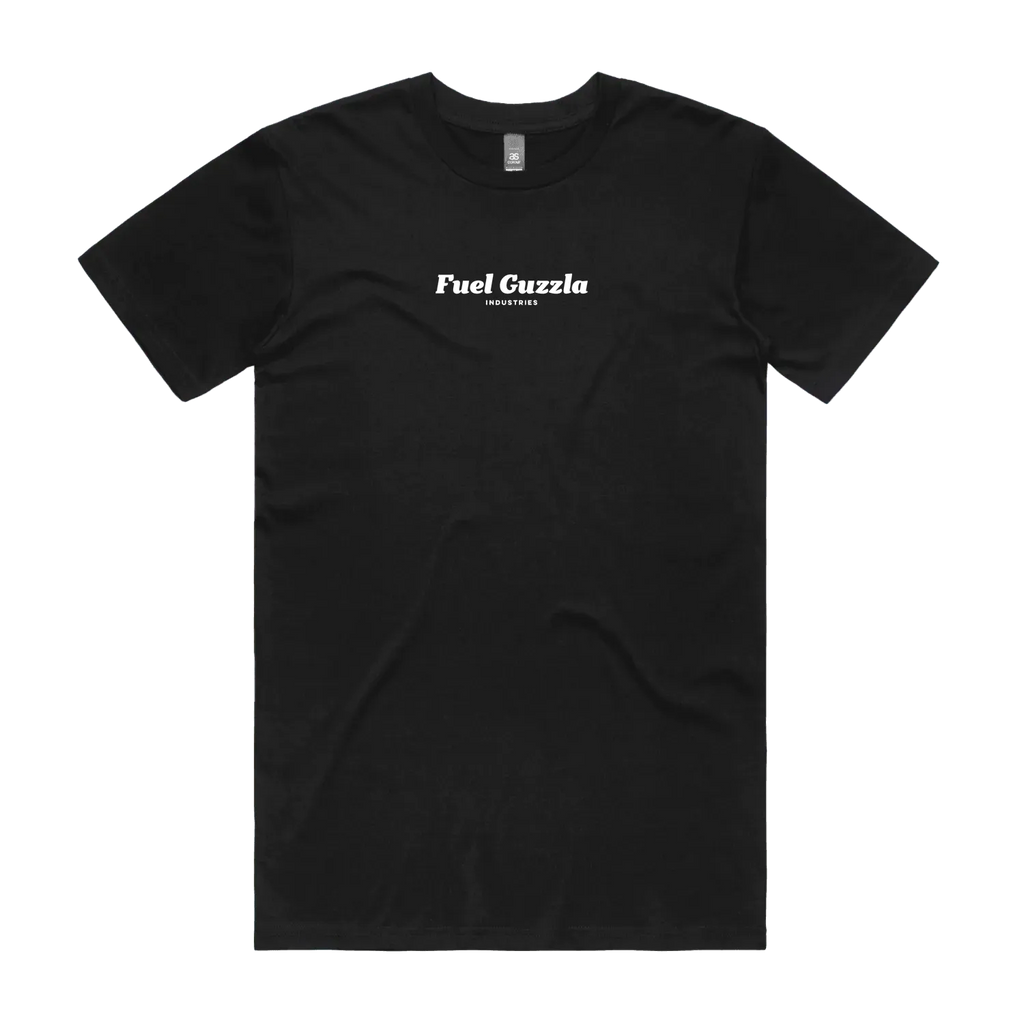 Black front flat lay