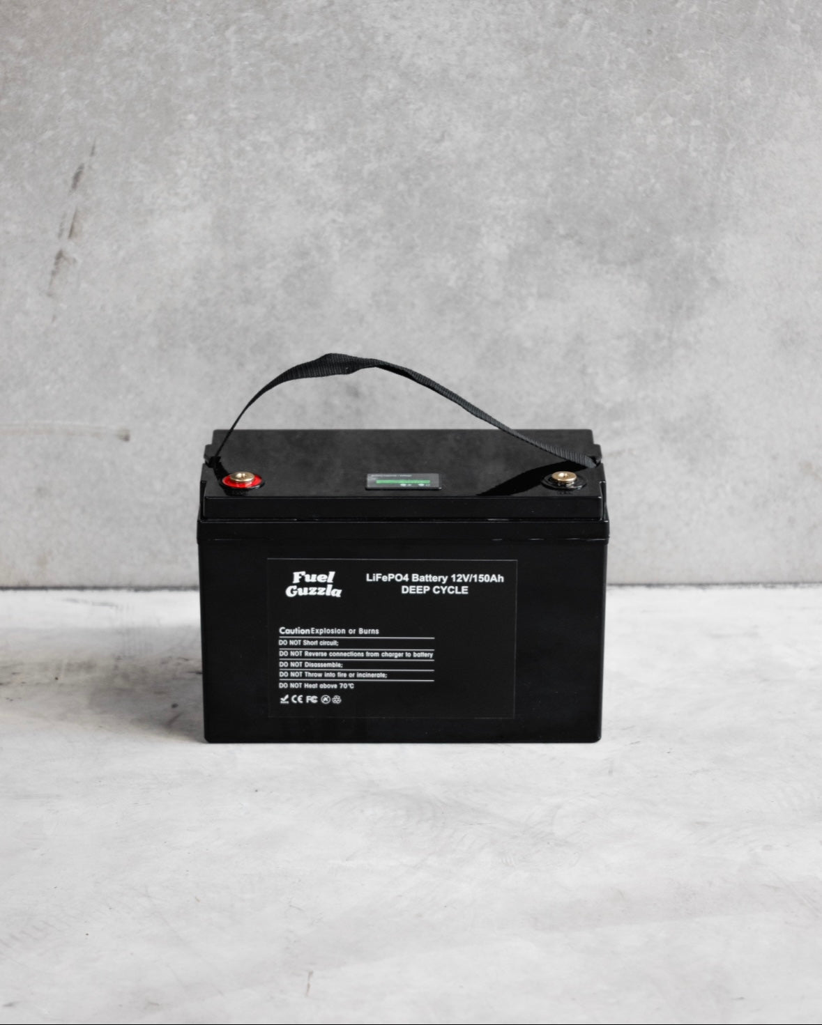 Fuel Guzzla 12V 150Ah Deep Cycle Lithium LiFePO4 Battery