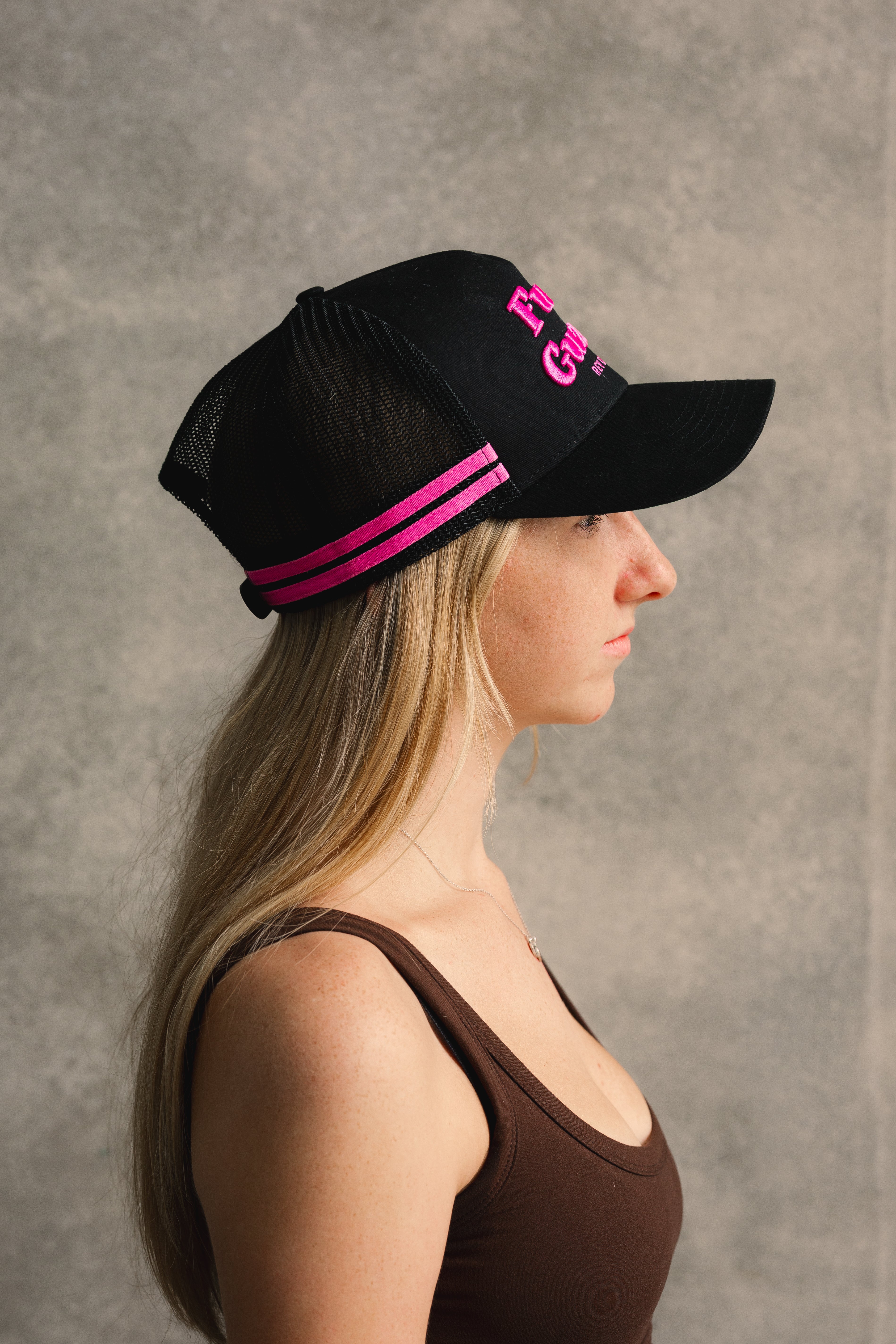 Limited Edition PINK Fuel Guzzla Trucker Cap