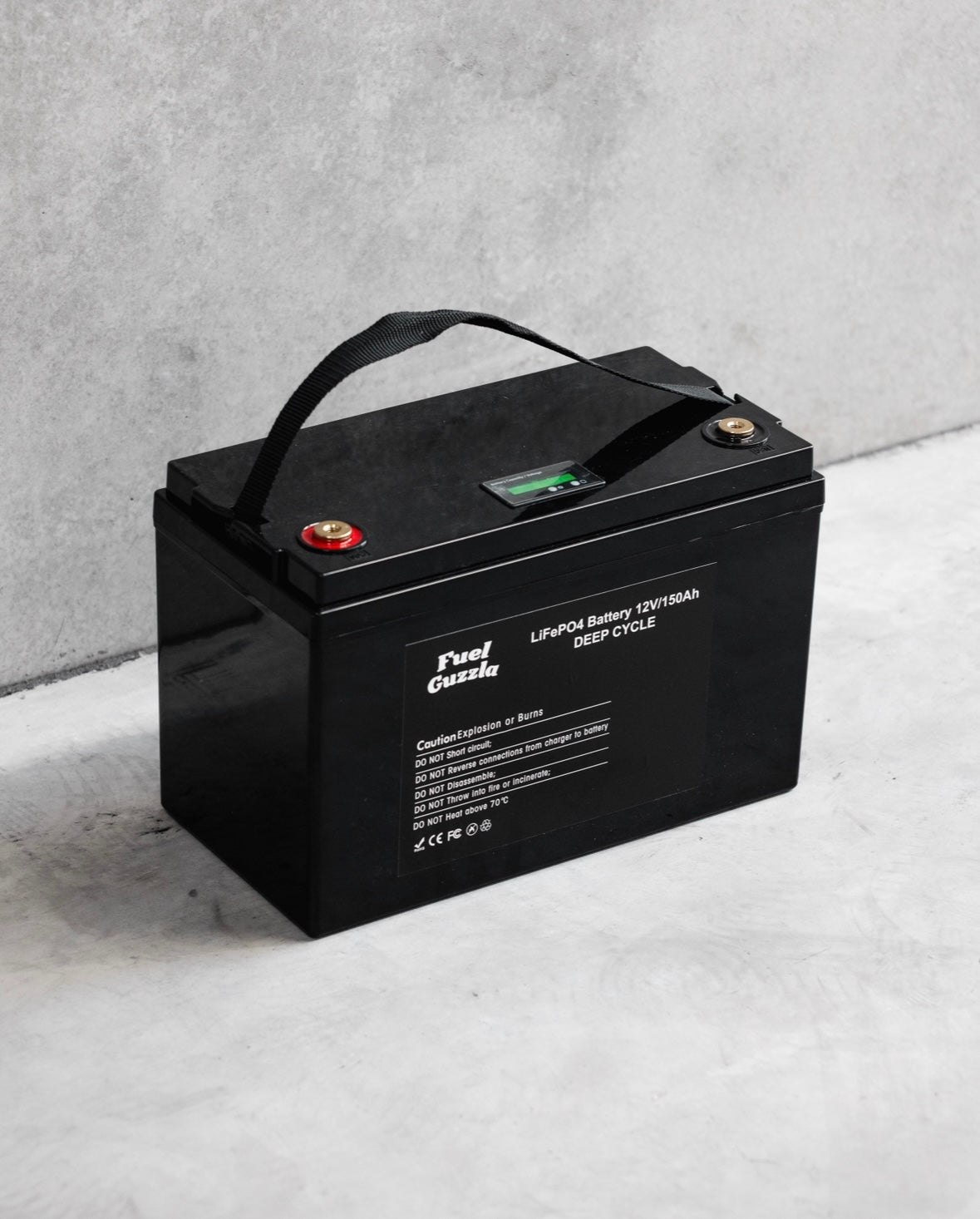 Fuel Guzzla 12V 150Ah Deep Cycle Lithium LiFePO4 Battery