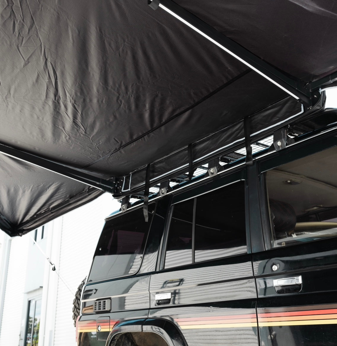 180 Degree Awning - Inbuilt Lights