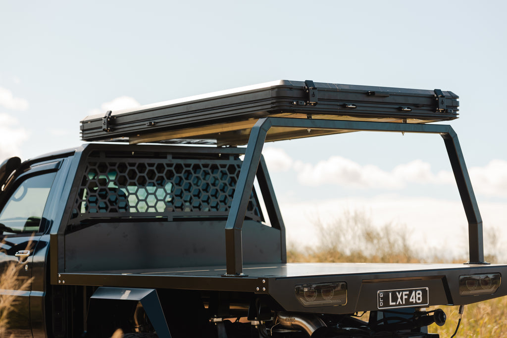 Fuel Guzzla X HINGE Roof Top Tent V5