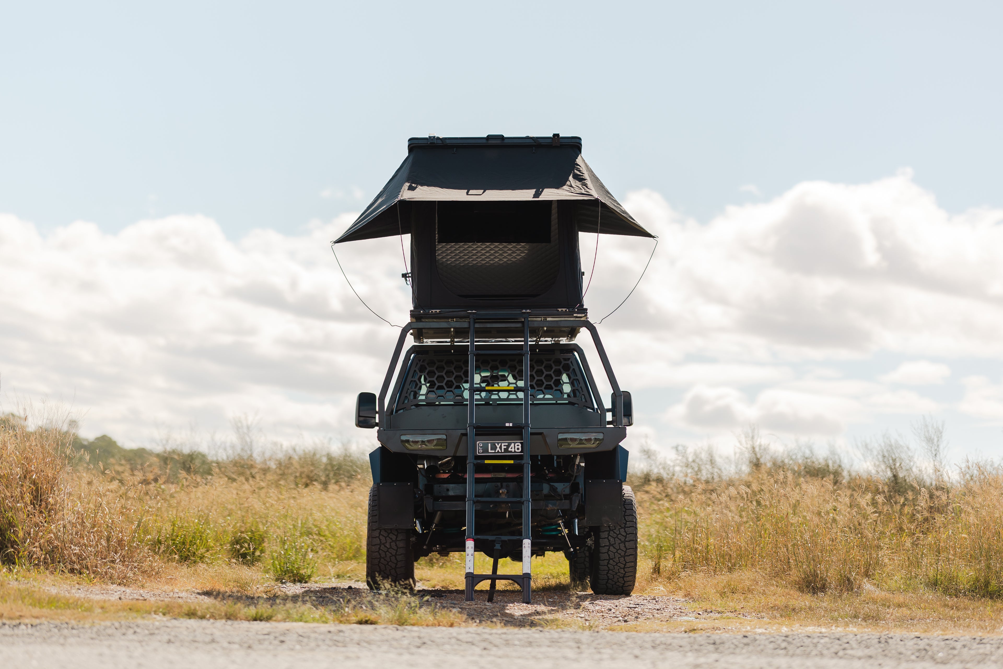 Fuel Guzzla X HINGE Roof Top Tent V5
