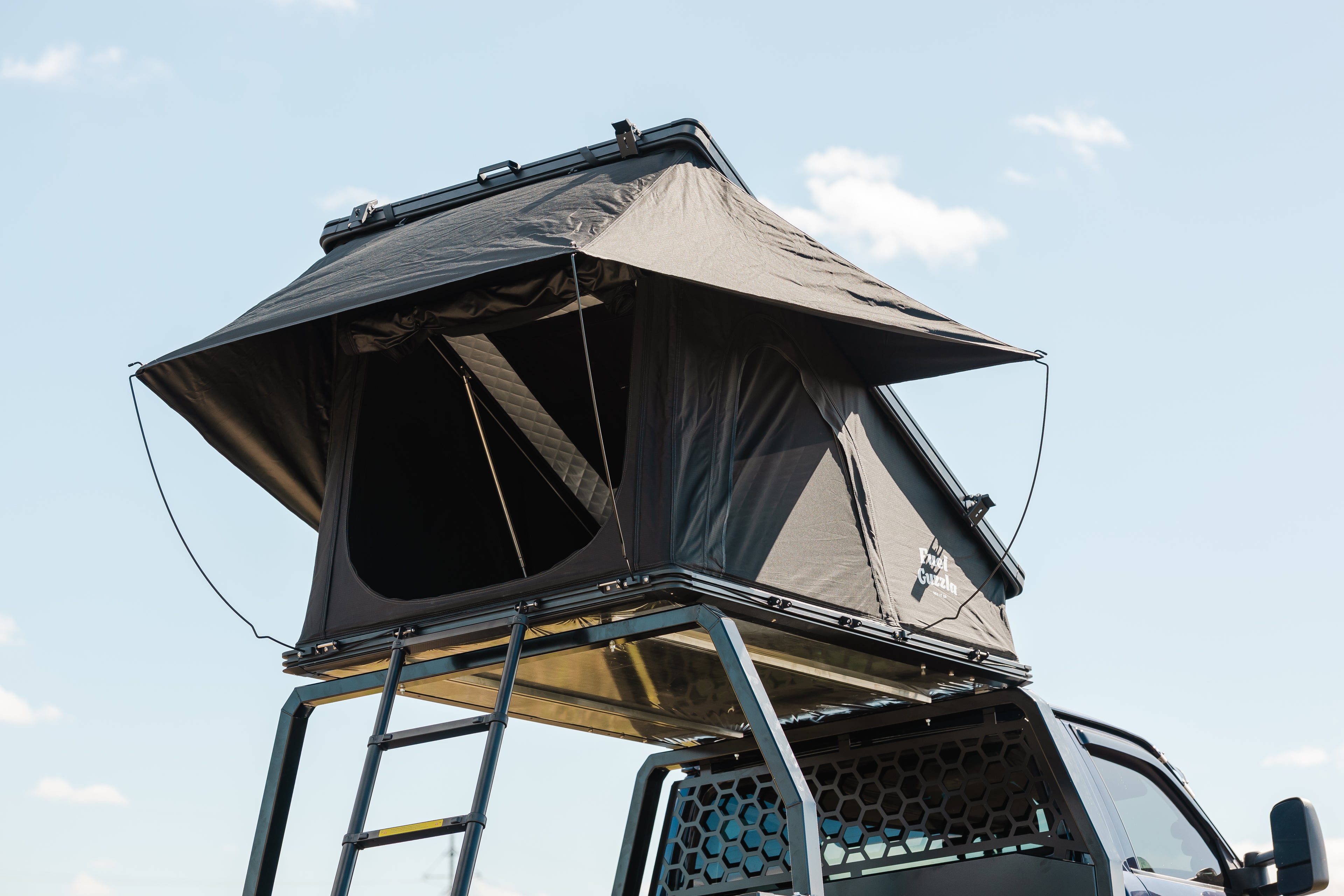 Fuel Guzzla X HINGE Roof Top Tent V5