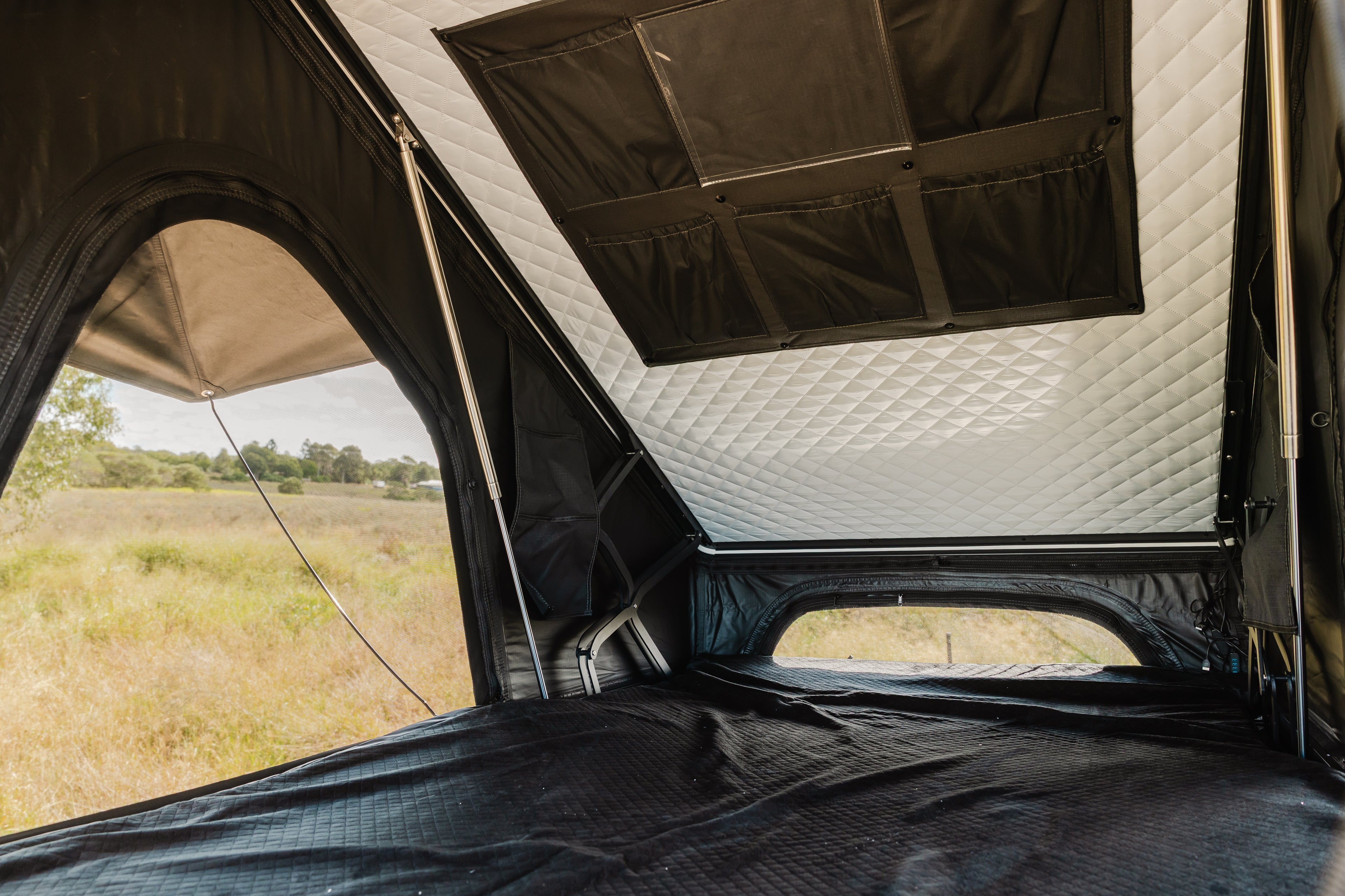 Fuel Guzzla X HINGE Roof Top Tent V5